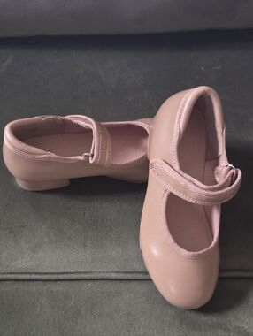 New Little Girls Patent Leather Tap Shoes Eu Size 27